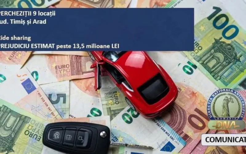 13,5 milioane de lei. Atât este prejudiciul estimat de DNA într-un nou dosar care vizează transportul alternativ.