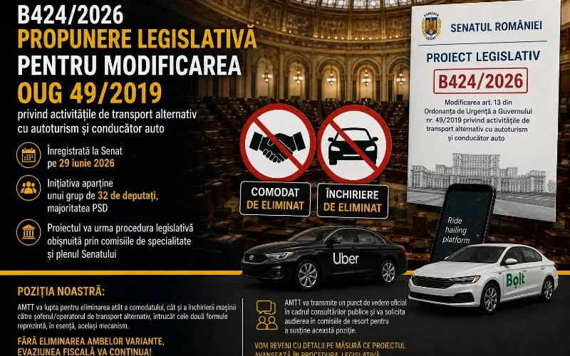 Propunere legislativă de modificare a art. 13 din OUG 49/2019 — înregistrată la Senat
